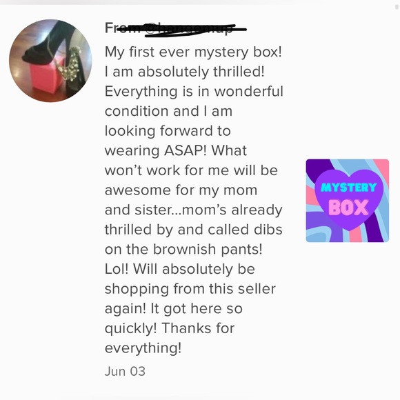 7-10 item MYSTERY Clothing Box - Reseller Box - Gift Box - Variety Bundle - Picture 4 of 6